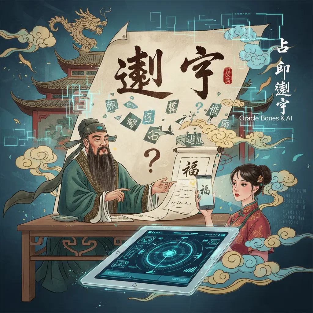 占卜 - 測字