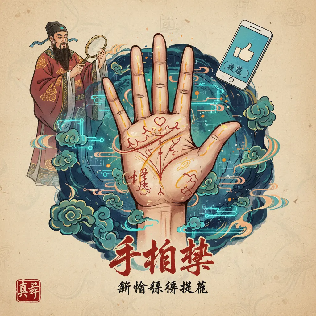 算命師傅推薦 - 手相學